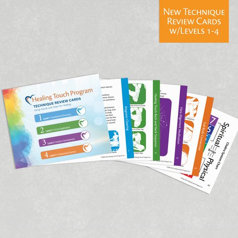 Healing Touch Technique Review Cards Level 1-4