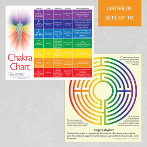 Chakra Cards (set of 10)