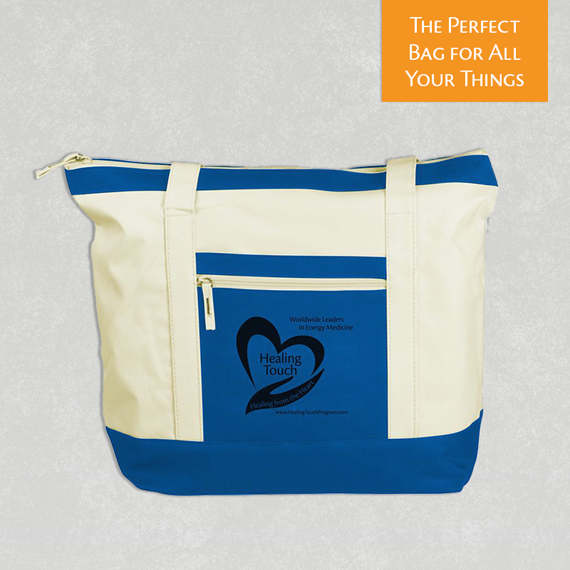 HT Tote Bag - "Healing from the Heart" - Royal Blue